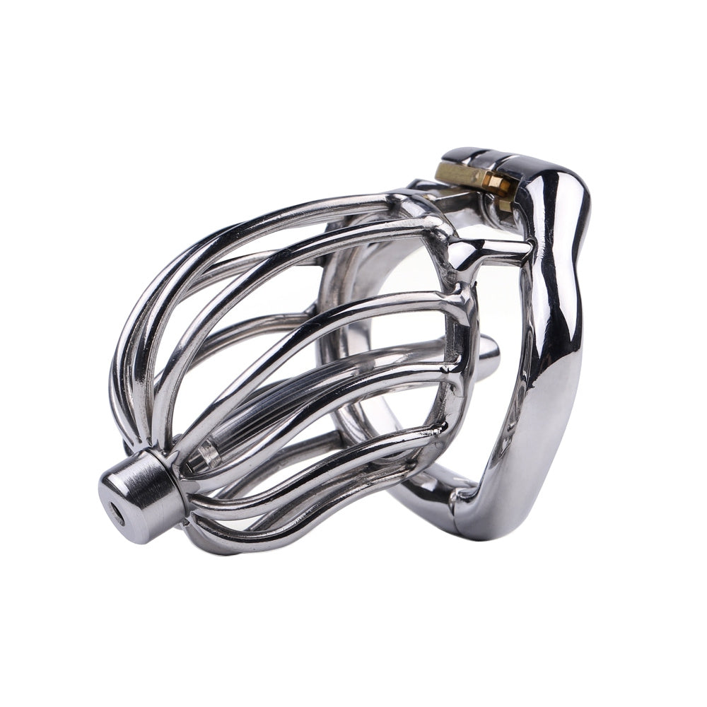 Enhance your alpha-sub dynamic with our discreet stainless steel chastity device. The ergonomic birdkit design and customizable fit ensure seamless keyholding, elevating your control contract.