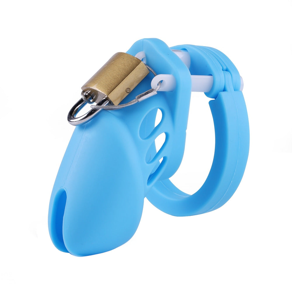 Experience the ultimate control with our Silicone Sissy. Designed for extended lockdowns, this timed includes keys and a customizable timer, ensuring your desires are securely locked away.