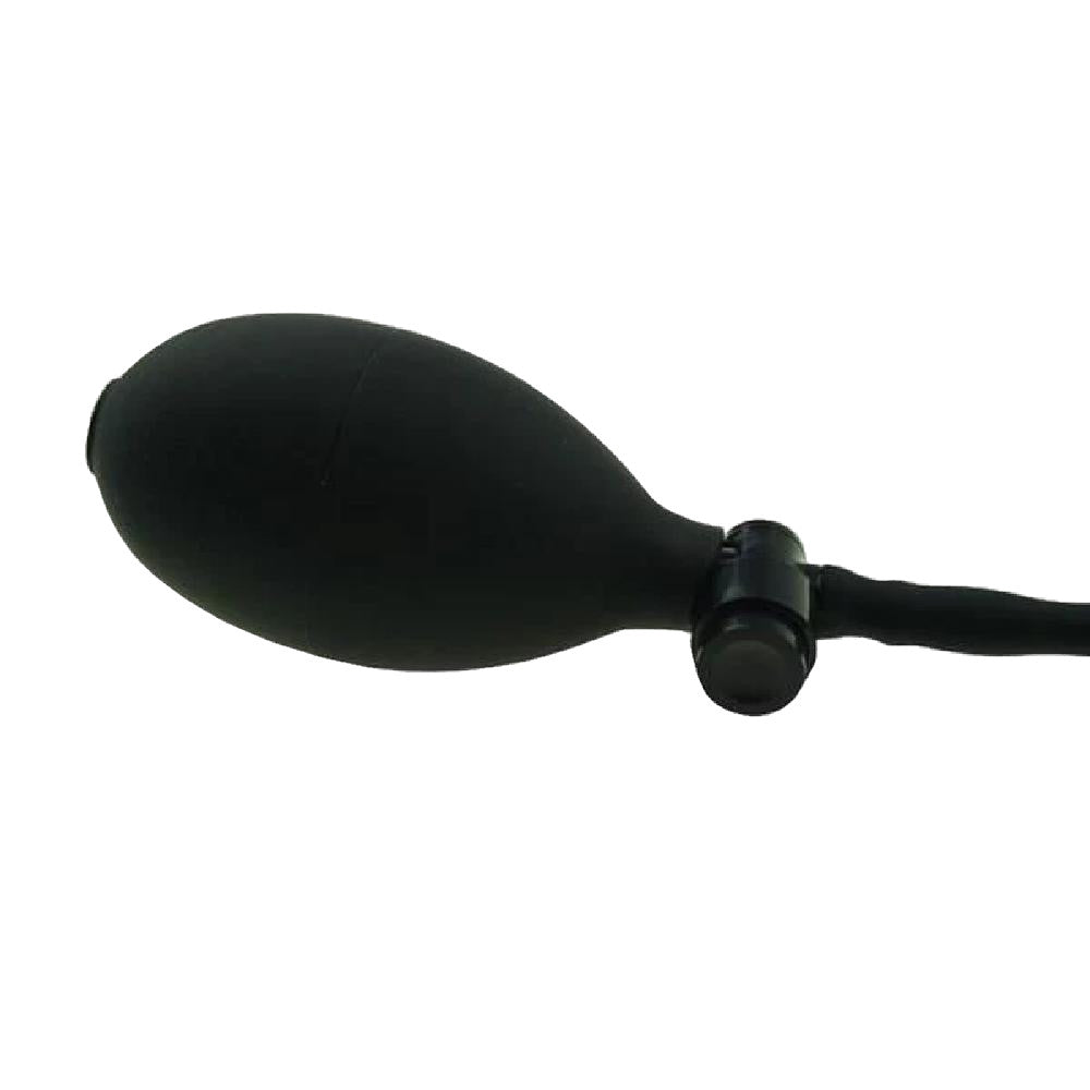 Experience new depths of pleasure with our Inflatable Silicone Urethral Sound Penis. This flat device allows for extremely fast inflation using the quick-release valve, ensuring no delay in satisfaction. Don&#39;t go mad waiting indulge in quick, thrilling sensations now!