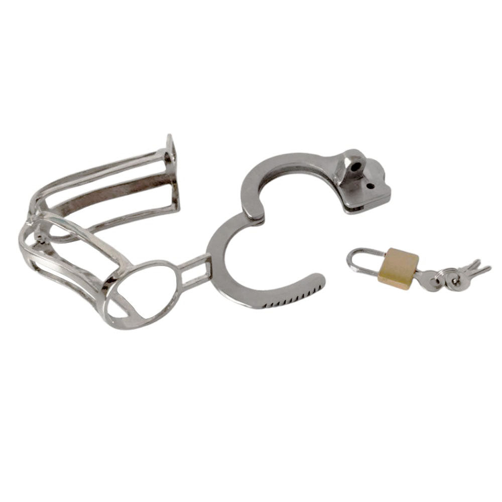 Plug into Friday night excitement with our steel cage, transforming mundane nights into thrilling submission. The caged design keeps your ass secure, while inflatable options add an edge.