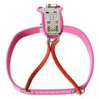 Sissy Harness Metal Chastity Belt Lock The Cock Cage Product Image 16