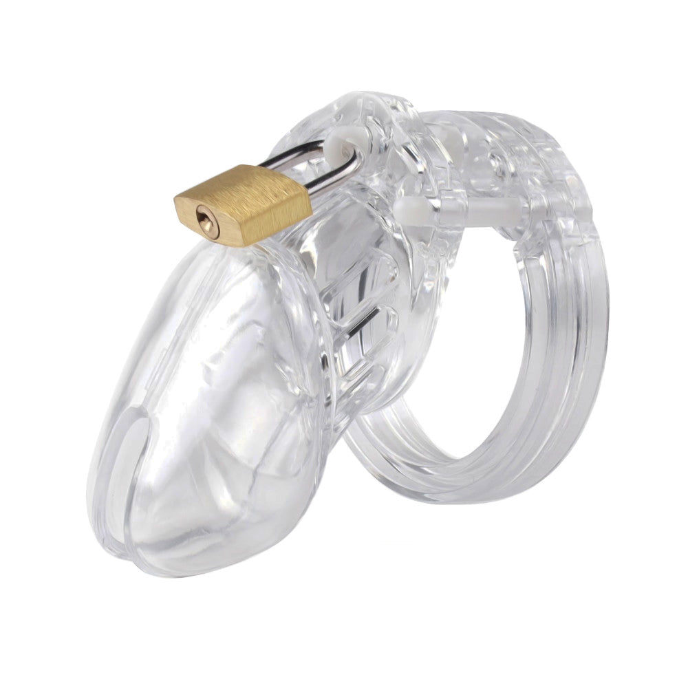 Unlock new levels of intimacy with our transparent chastity cage. Comfortable even in the shower, you won&#39;t miss a moment. The secure chastity lock drives your partner mad with anticipation, sparking conversations that deepen your connection.