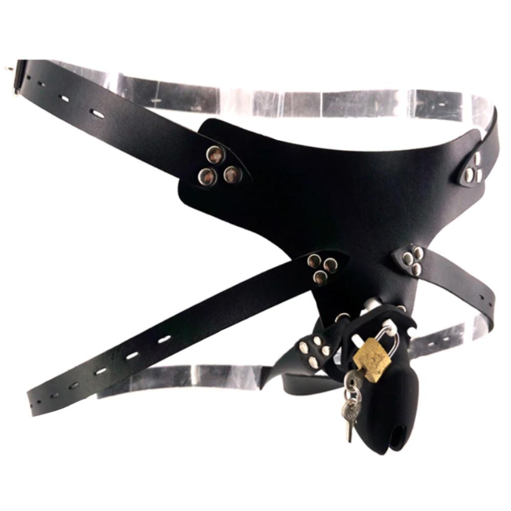 Bondage Caged Chastity Belt Lock The Cock Cage Product For Sale Image 4