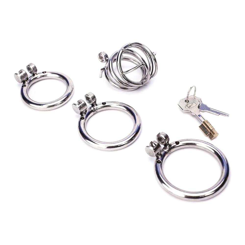 Discover unparalleled restraint and sensual pleasure with the Cock cage Of Shame. This stainless steel wire device is no kidding matter, offering secure restriction without shame. Embrace a new era of submission with this sensual tool, ensuring all desires are met without chance of escape, quote-worthy indeed!