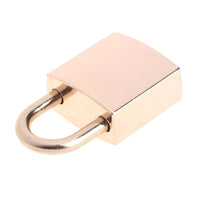 Premium Polished Finish Male Chastity Padlock