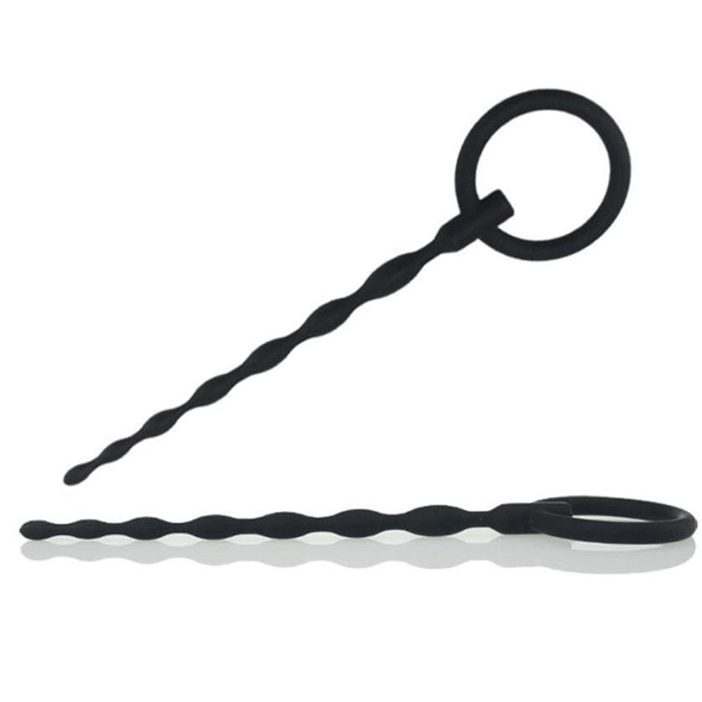 Elevate your steamy escapades with our cheeky urethral plug! Its pull chastity ring makes retrieval a breeze, keeping things smooth so you can stay in the moment and ring in the fun!