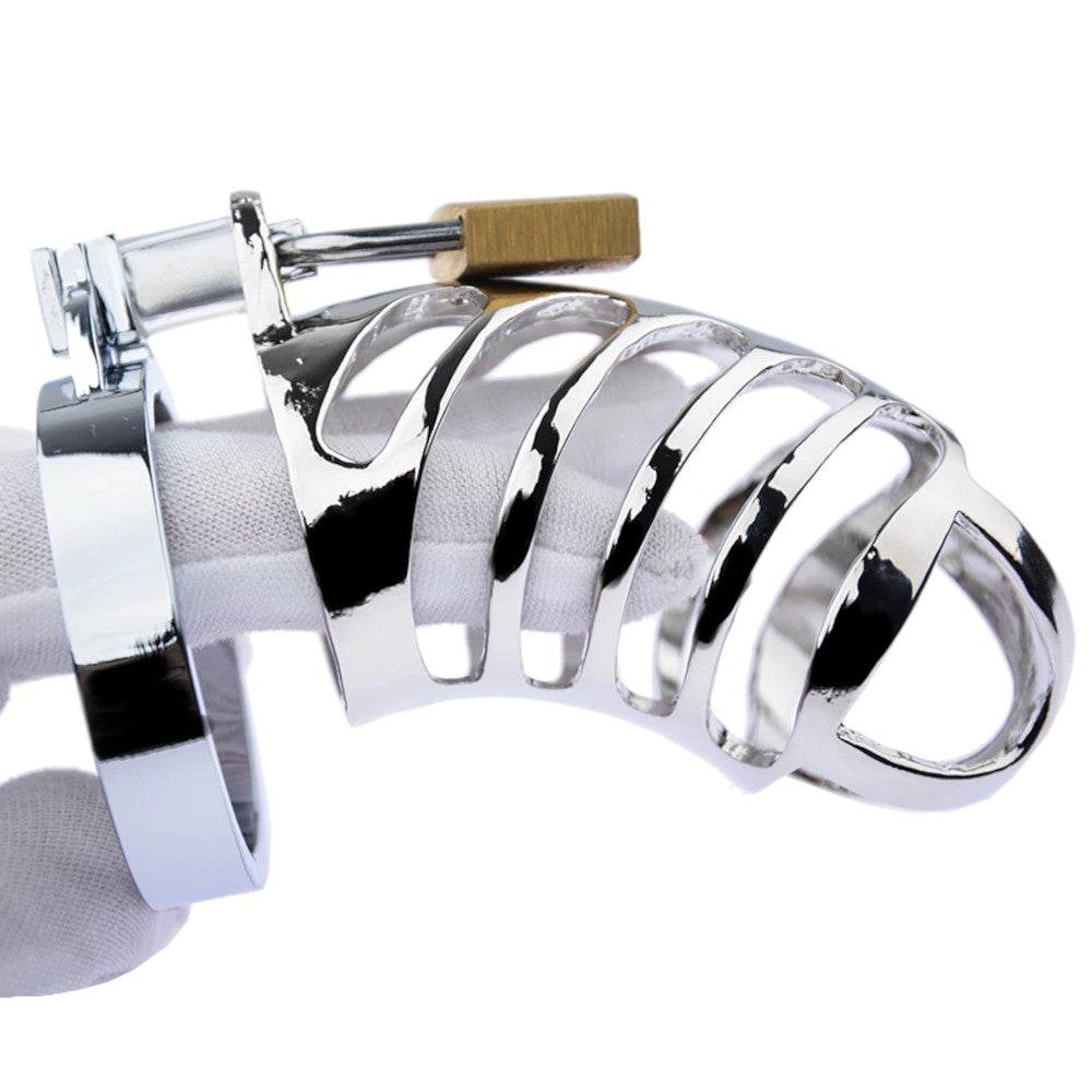 Unlock your chastity journey with the jewelry-like Coil of Despair LockTheCock kit. Its unique, unbreakable steel design ensures security and comfort. Versatile and stylish, it wears perfectly, marrying function and elegance.