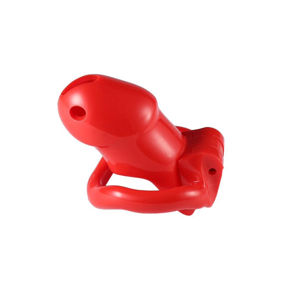 The smallest cage for feminization, ideal for a little clitty with snug fit. With its thoughtful dimensions and secure lock, even smaller testicles are comfortably accommodated.