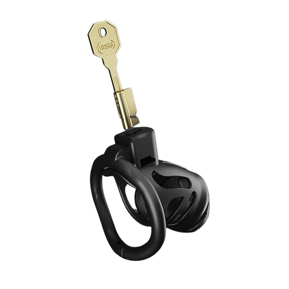 Experience ultimate comfort and security with our custom-designed black chastity belt. Crafted from lightweight resin with metal-like strength, it ergonomically fits your body penis with precise dimensions and adjustable diameter.