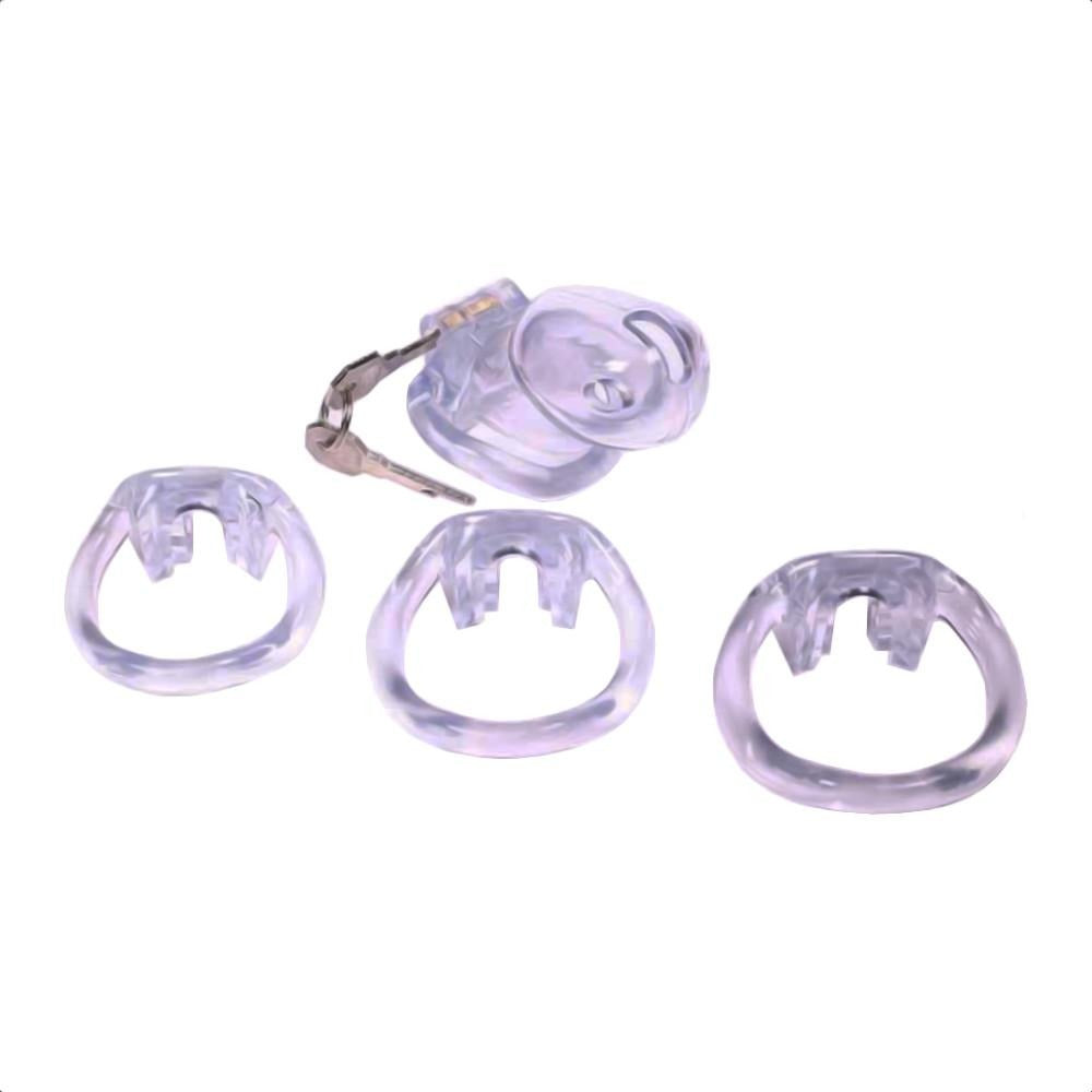 Immerse in intrigue, this clear resin cage isn&#39;t just a big device but a key to deeper bonds. No kidding, its discreet design turns discomfort into comfort, taming impatience an enemy to your journey.