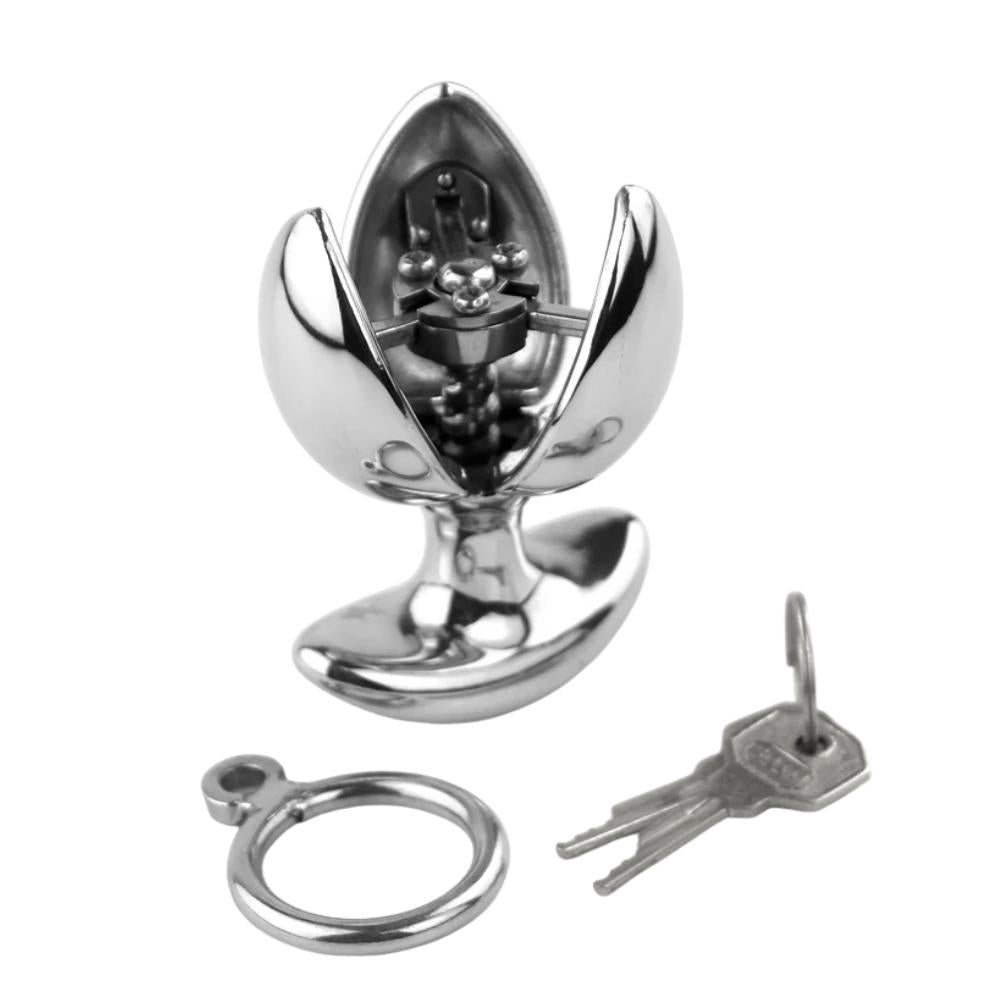 The Nagasaki Locking Butt Plug Lock The Cock Cage Product For Sale Image 4