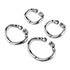 Explore smaller sizes with our sleek, stainless penile cage, offering rattlesnake-like security. The spiky design ensures your cock remains tightly confined, enhancing the allure with versatile wear.