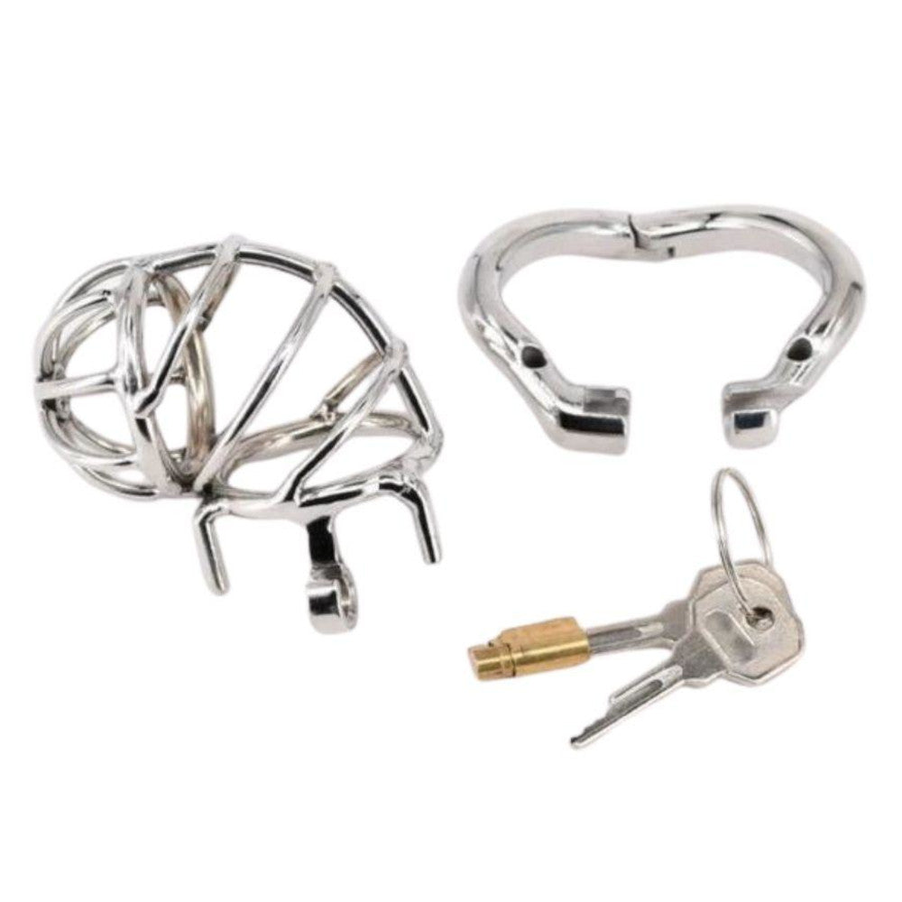 Experience ultimate control and submission with our high-quality stainless steel. Whether married or under the guidance of your mistress, enjoy being securely locked as she takes pleasure in enforcing your. Embrace a new level of trust and intimacy.