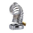 Embrace chastity with the Spiral of Despair kit stainless steel. This sleek metal male chastity device ensures no delay in your journey. Made from medical-grade steel and compatible with creams for comfort, it heightens desire with frequent begging for release.