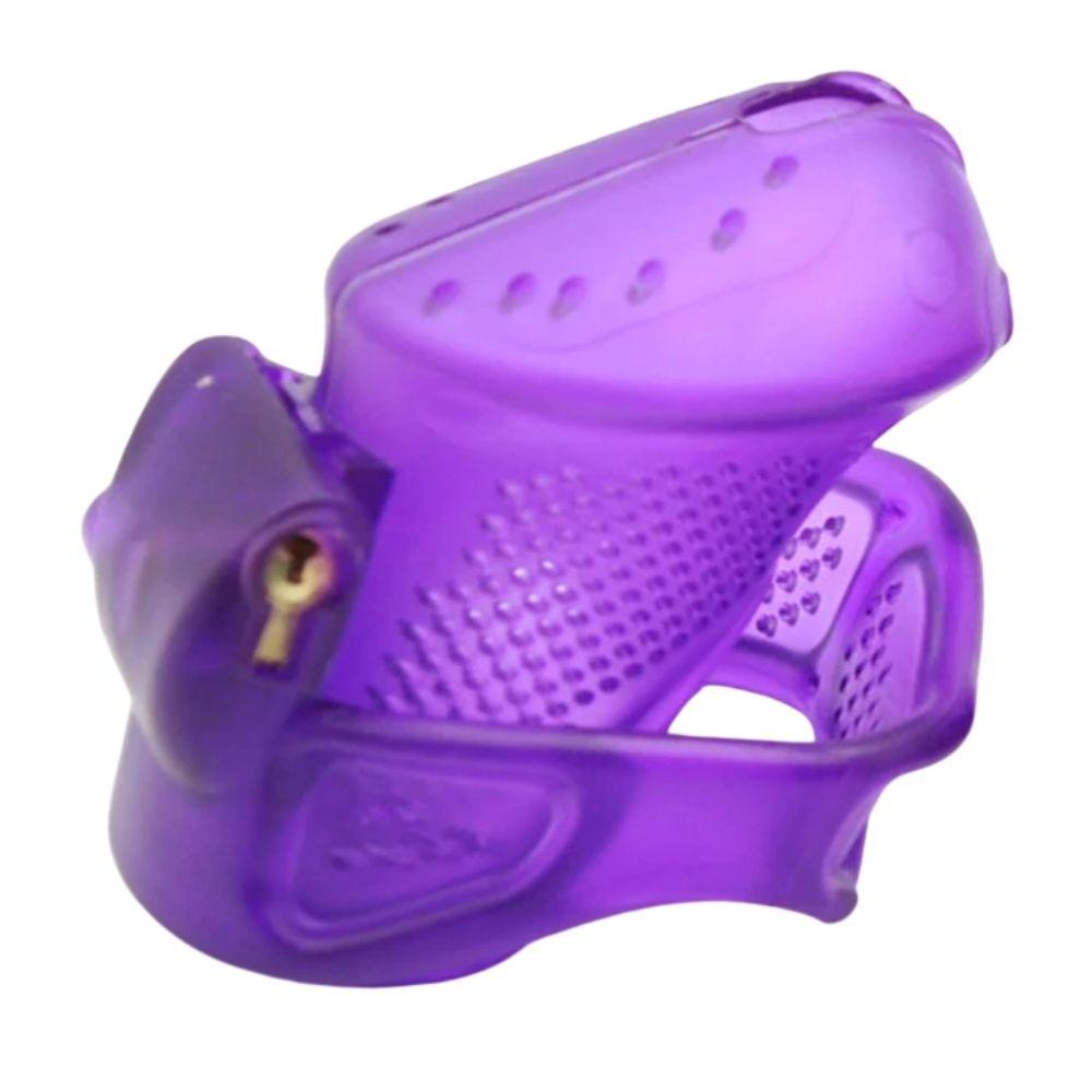 Experience the intrigue of our metal cock cage designed for the tiny male. Its stimulating nubs and gentle pinch ignite thoughts of new options in your intimate journey.