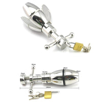 The Stretcher Locking Chastity Plug Lock The Cock Cage Product Image 17