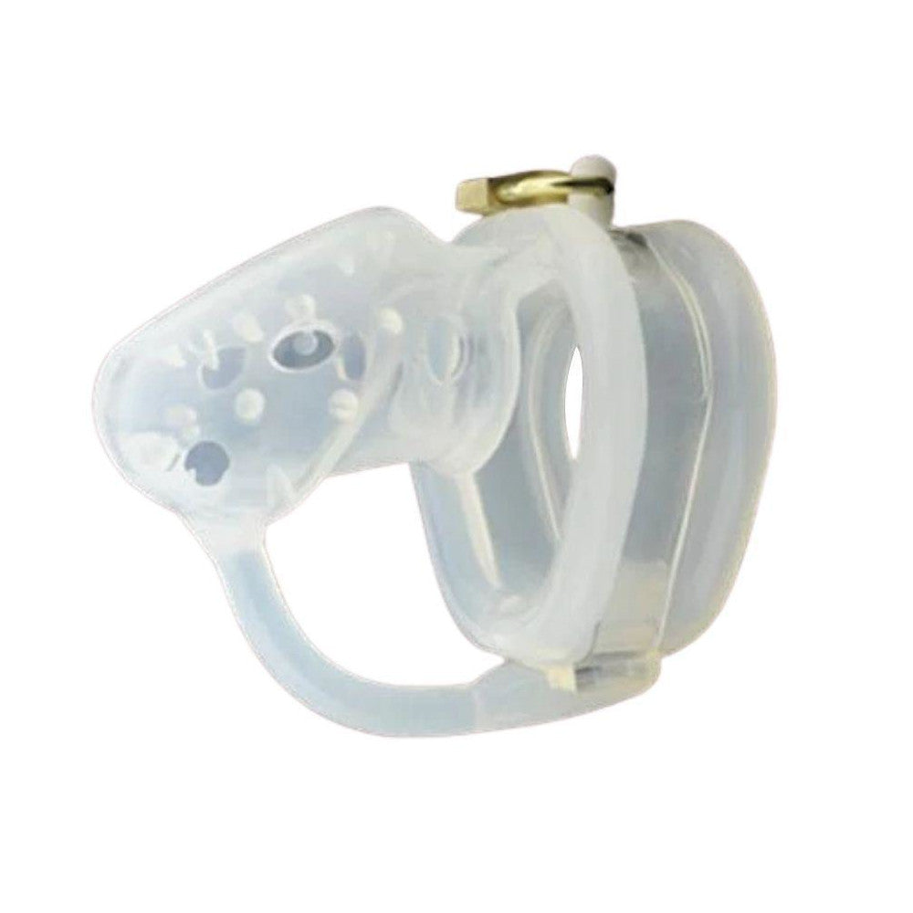 Dive into summer with our lightweight, breathable cage discreetly concealed under swim shorts or a swimsuit. Its water-resistant design ensures comfort and safety even while swimming, enhancing your playful roleplay in any pool setting.