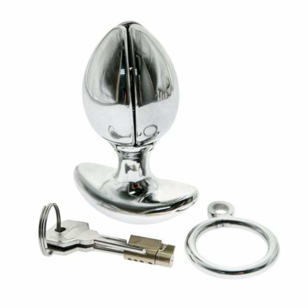 The Nagasaki Locking Butt Plug Lock The Cock Cage Product For Sale Image 5
