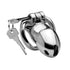 Share your thoughts, fantasies, and experiences with the Knight In Shining Armour V3 kit stainless steel. This device offers a new perspective on intimate restraint, enhancing your journey into chastity and deepening your connection.