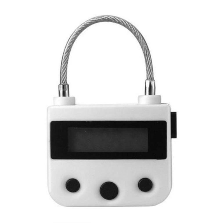 Rechargeable Electronic Timer Chastity Cage Lock – Lock The Cock