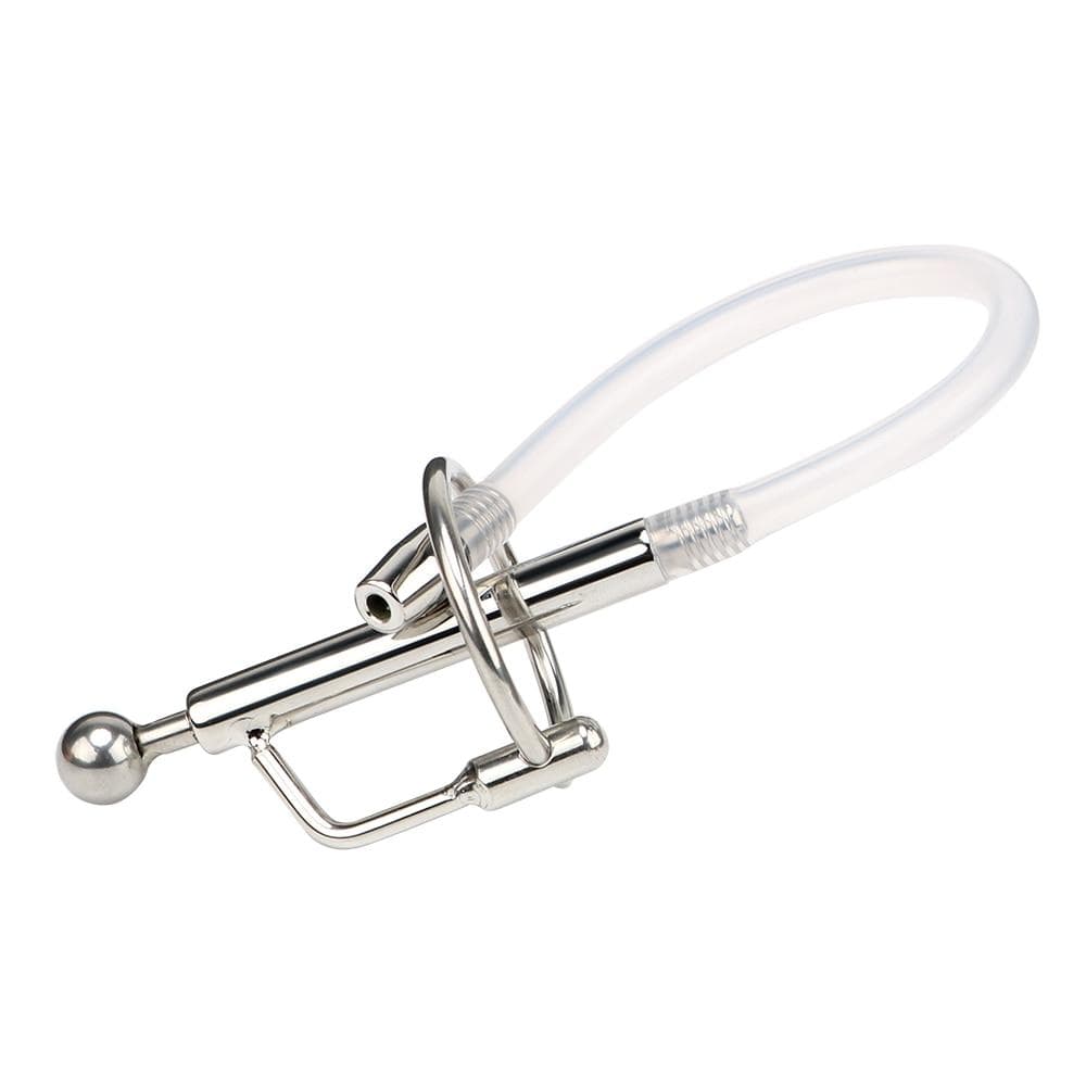 Flexible Steel Catheter Penis Plug Lock The Cock Cage Product For Sale Image 3