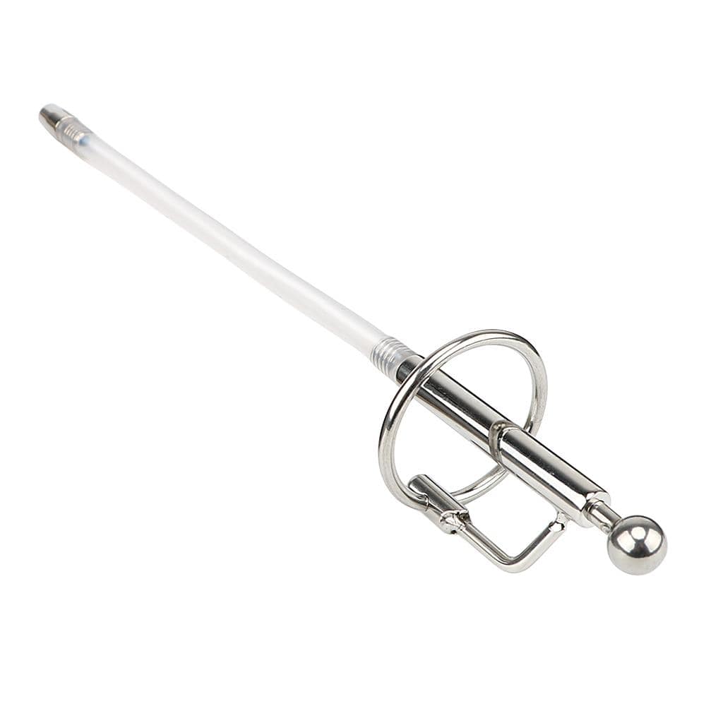 Flexible Steel Catheter Penis Plug Lock The Cock Cage Product For Sale Image 1