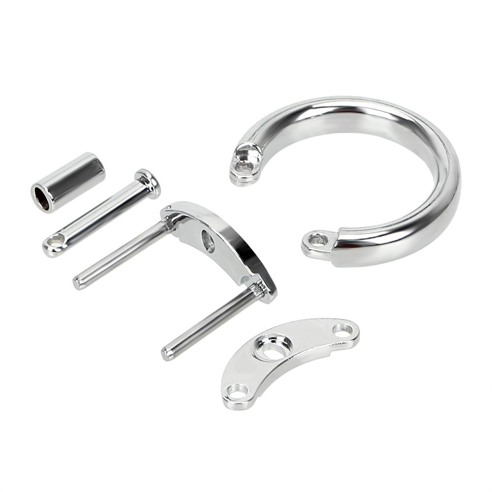 Achieve permanent control with the Jailhouse accessory ring, offering easy installation and security for your reverse chastity device. Enjoy a hypno chastity ordeal!